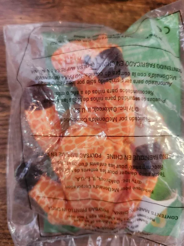 Ty Beanie Twigs Giraffe McDonald's Toy image indicator(2)