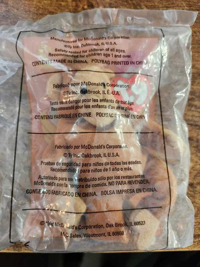 McDonalds Teenie Beanie Bongo image indicator(2)