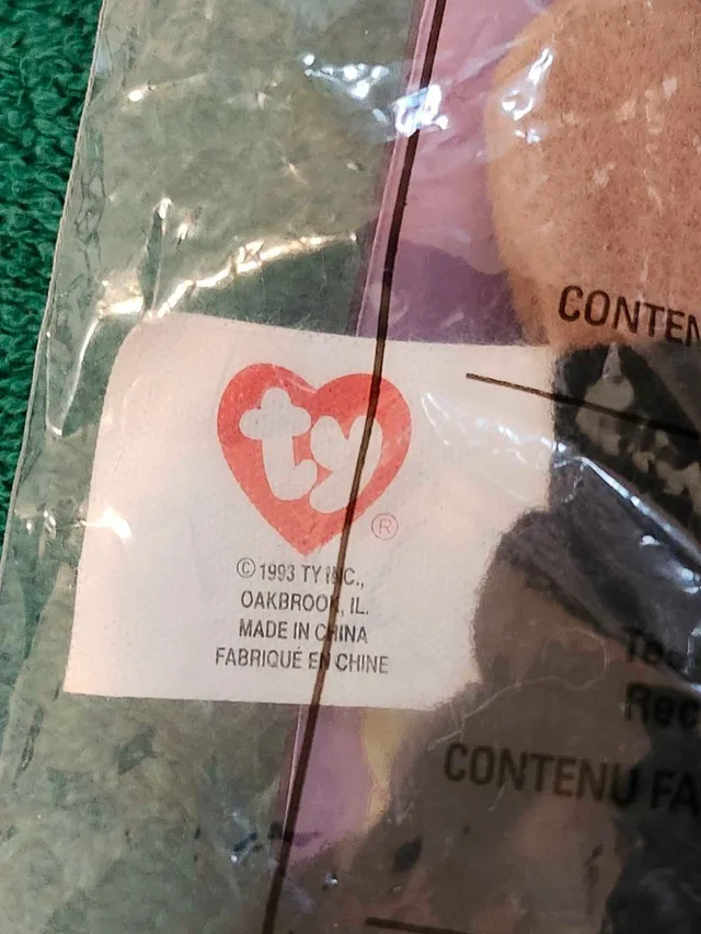 Ty Doby Teenie Beanie Baby 1998 McDonalds Toy image indicator(3)