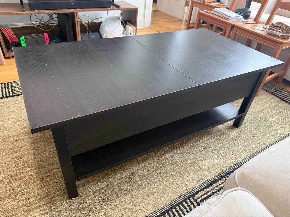 Used IKEA Kolsvik Coffee Table w/ storage - photo 2