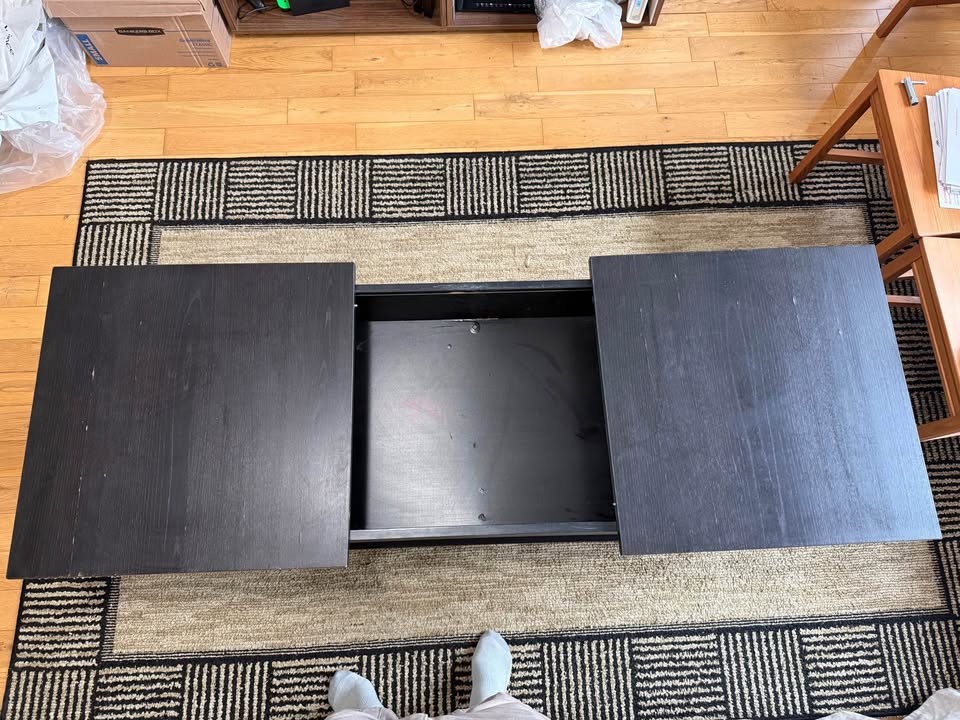 Used IKEA Kolsvik Coffee Table w/ storage - photo 3