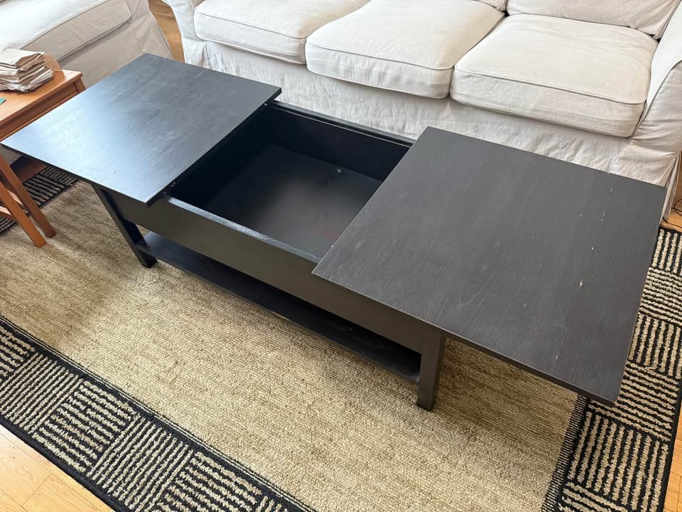 Used IKEA Kolsvik Coffee Table w/ storage - photo 4