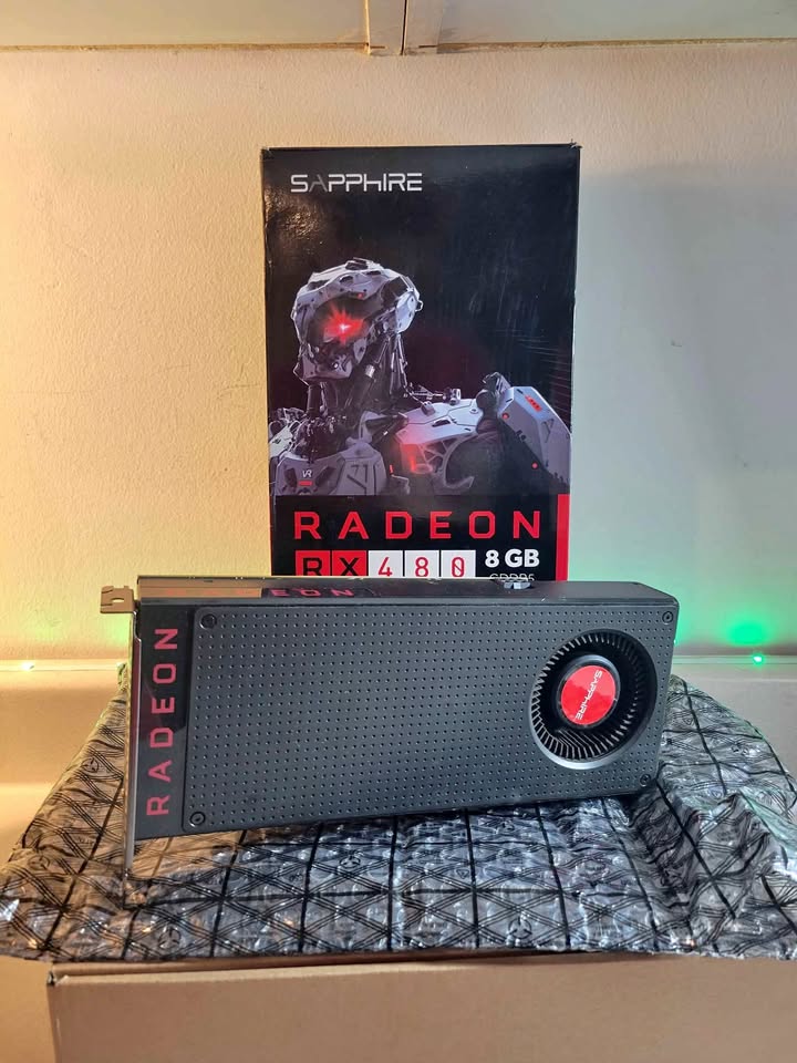 Radeon Sapphire RX480 8gb GPU