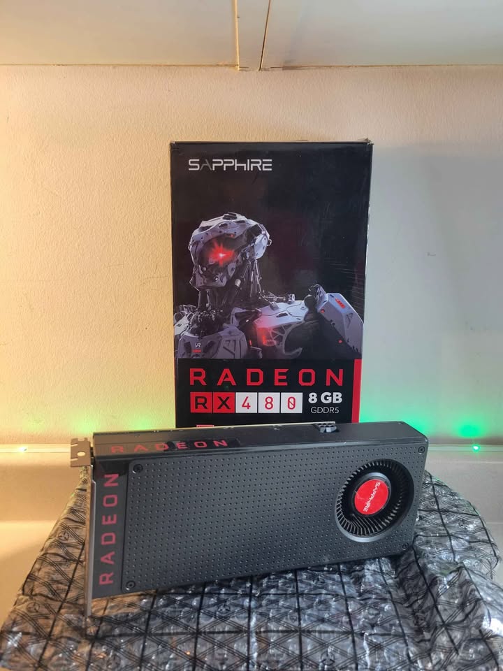 Radeon Sapphire RX480 8gb GPU - photo 2