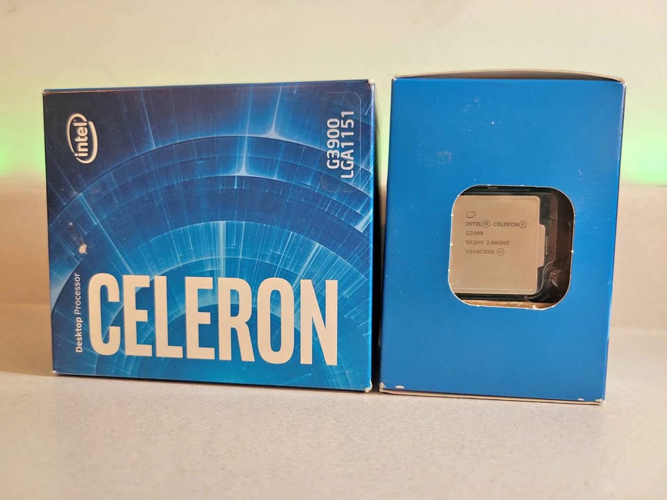 Celeron G3900 Intel CPU
