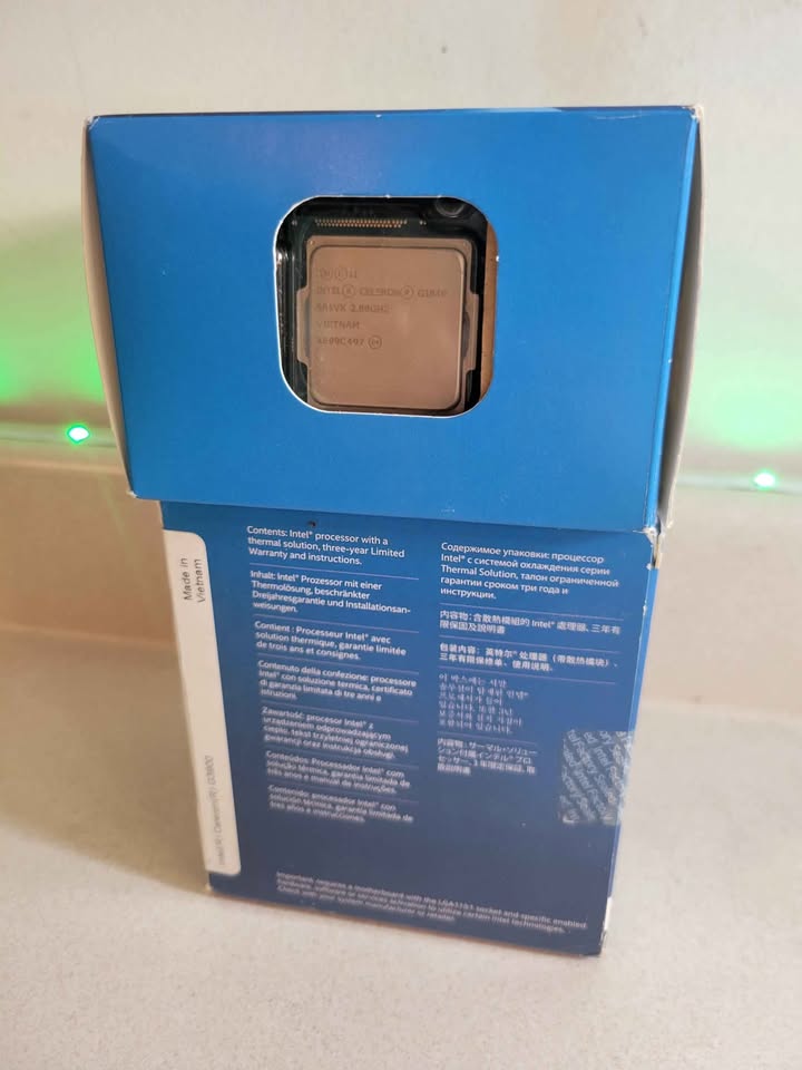 Celeron G3900 Intel CPU - photo 2