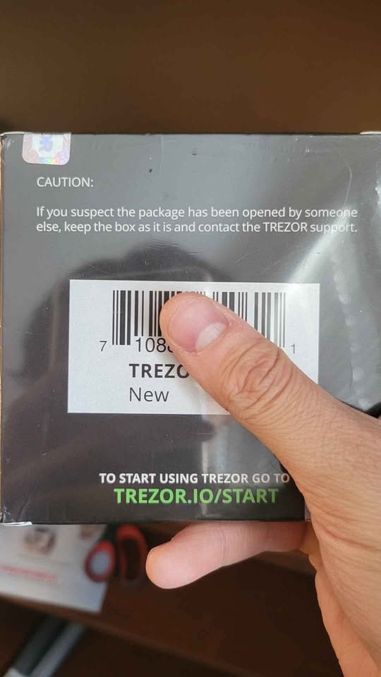 Trezor one Original Hardware Wallet - photo 2