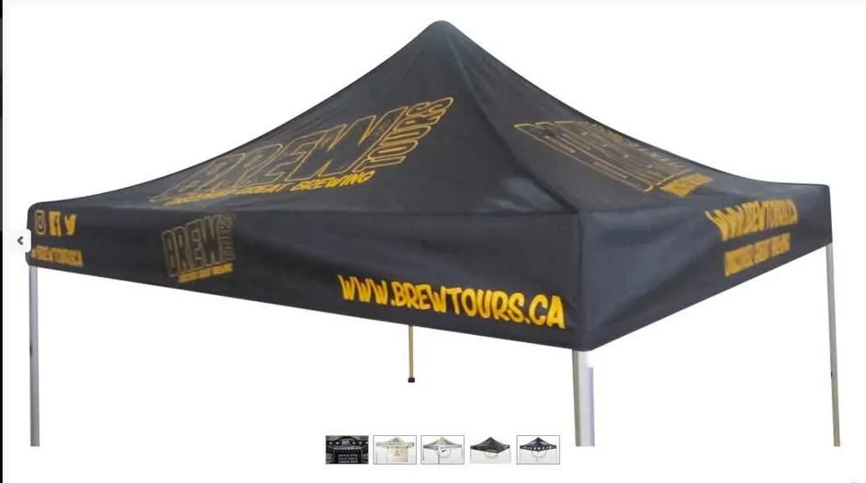 Branded CMYK tent carry bag and frame image indicator(3)