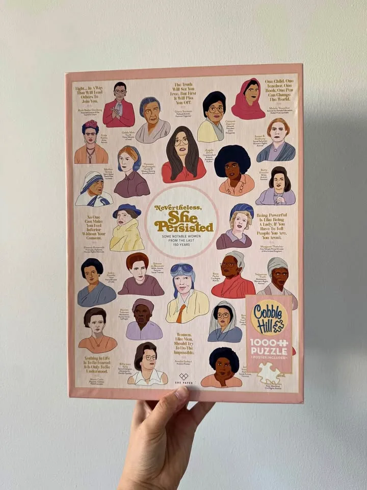 Feminist puzzle 1000 pieces thumbnail