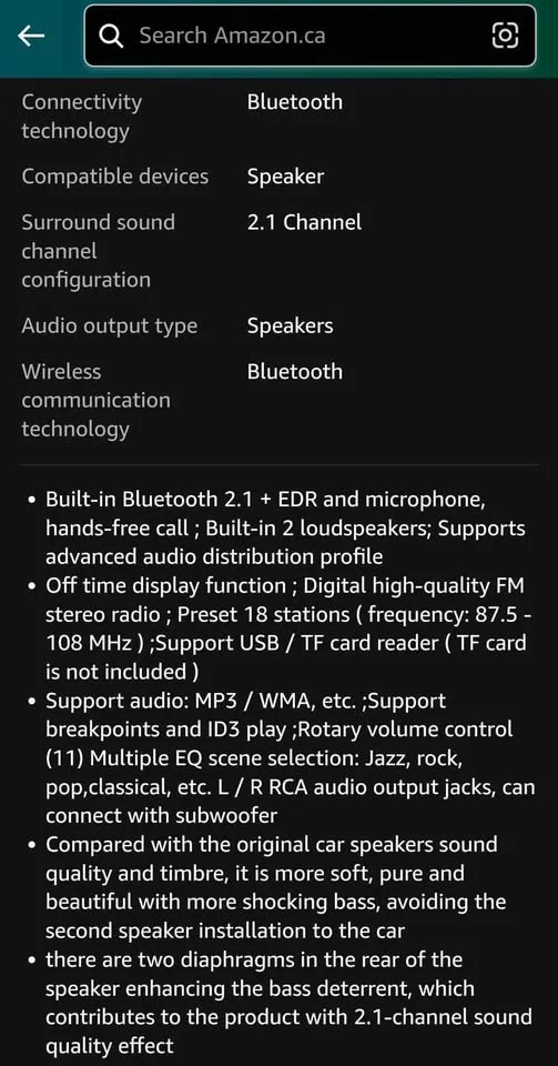 AOVEISE AV 252 B Head unit image indicator(3)