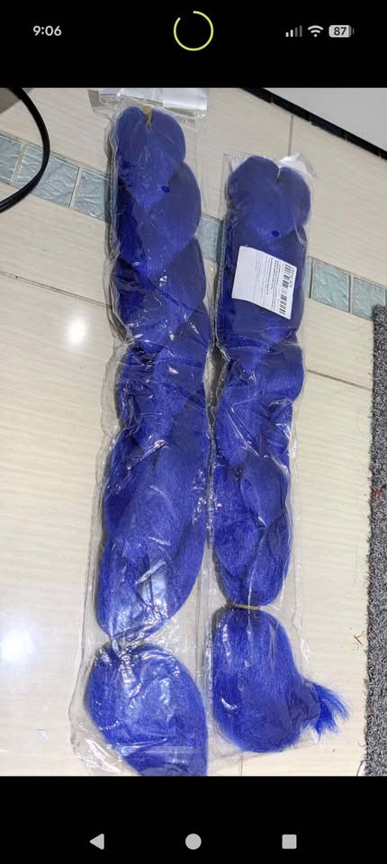 KPop Demon Hunter Hair Braid/Wig - Royal Blue - photo 2