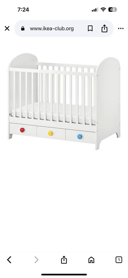 Gonatt Crib / kids bed