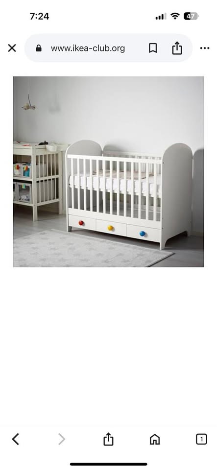 Gonatt Crib / kids bed - photo 2