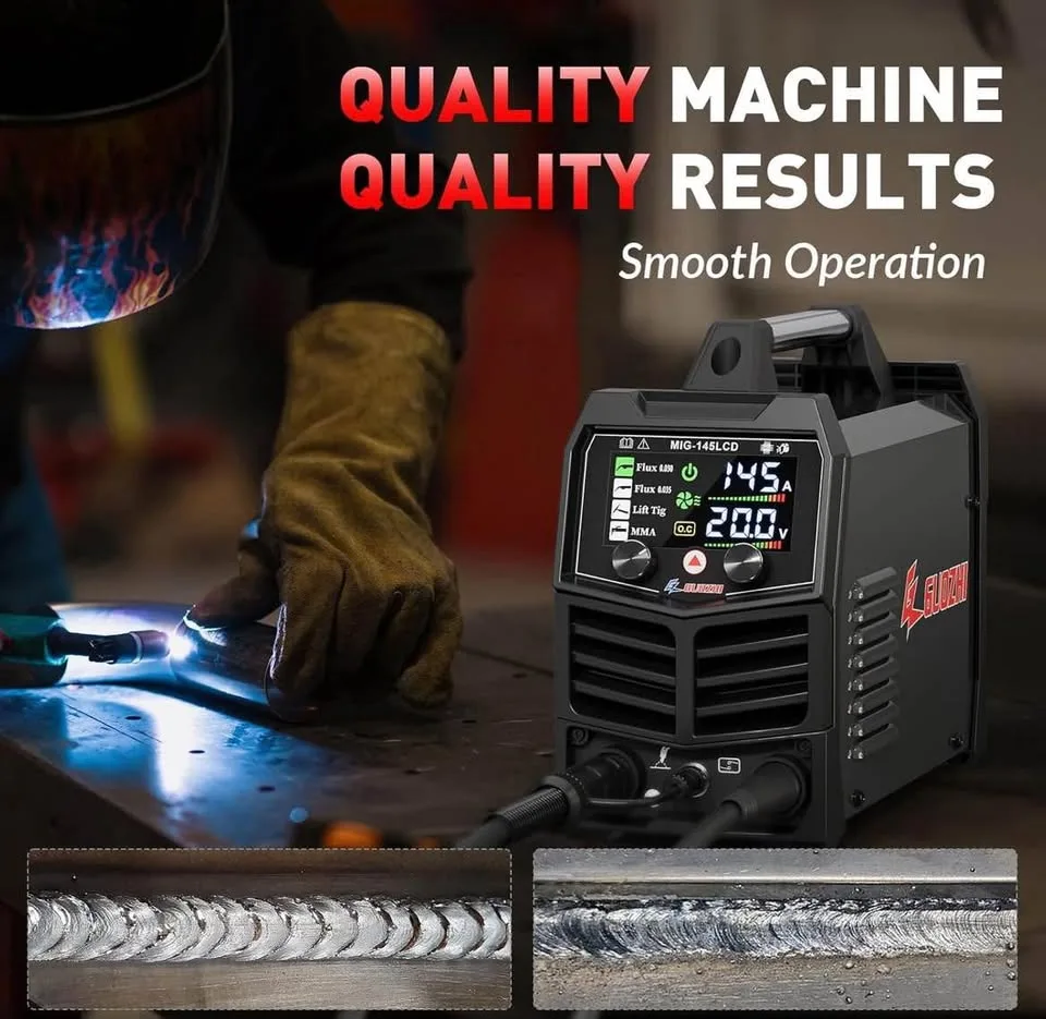 145A MIG Welder, 3 in 1 Welder image indicator(3)