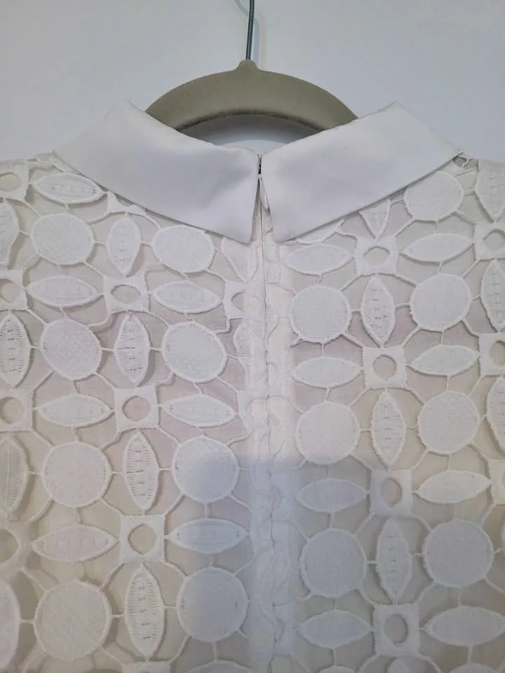 Chic Wish Wite lace dress image indicator(6)