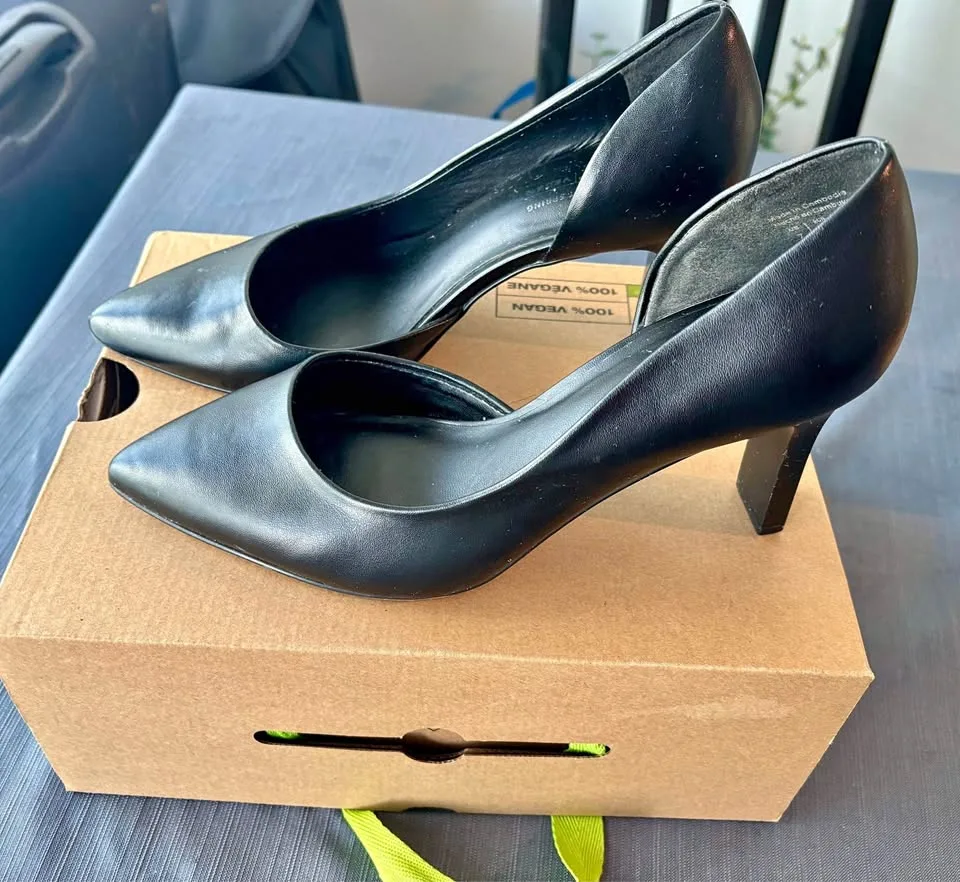Black Heels for sale with Original Box (US 7/UK 4.5)