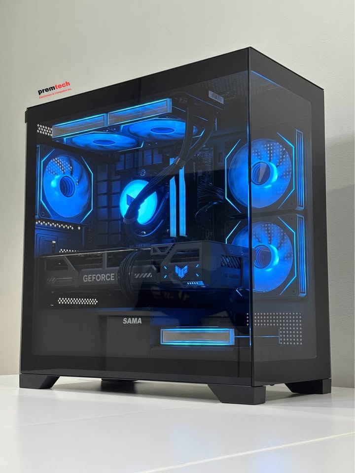 RTX 5070 & Ryzen 5 9600 Gaming PC - photo 4