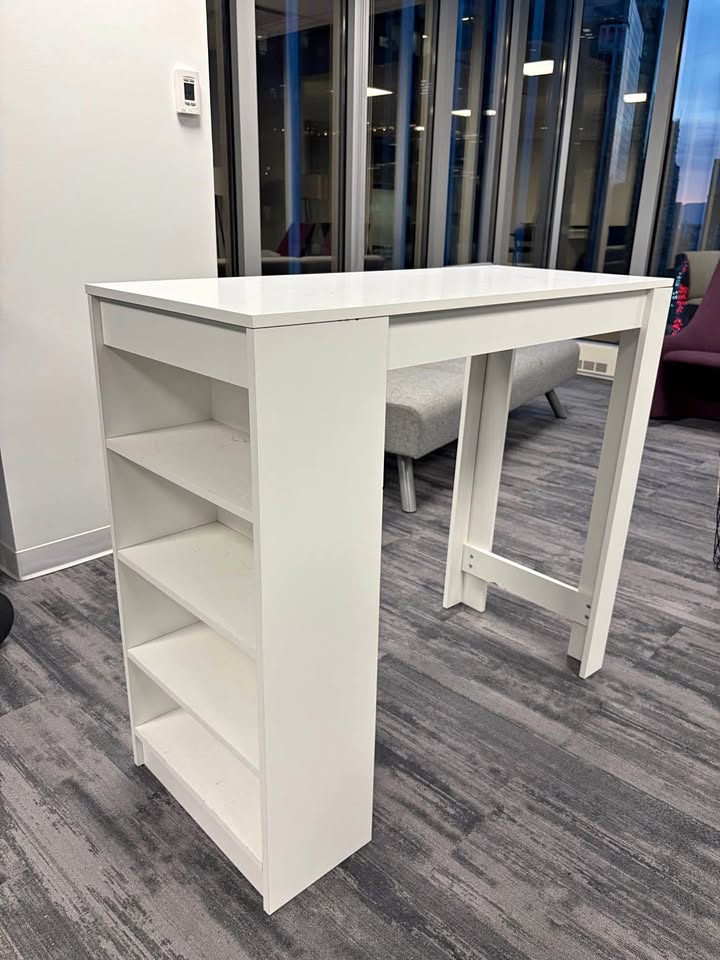 White side table (80% off retail)