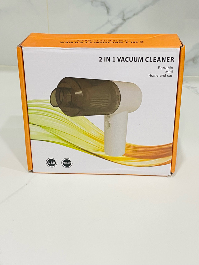 2 IN 1 VACUUM CLEANER!
