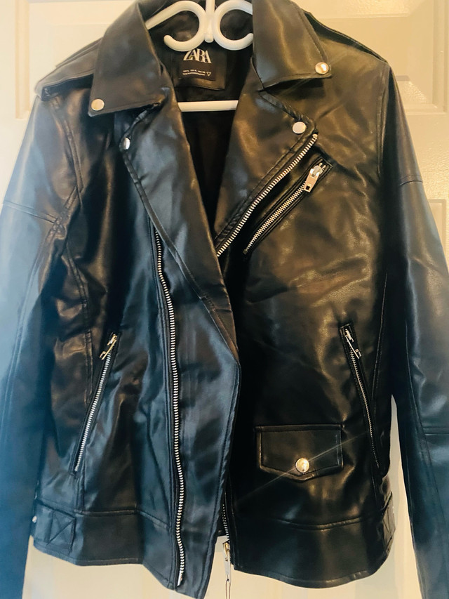 Biker Jacket Racer Bomber Aviator! Size L - photo 3