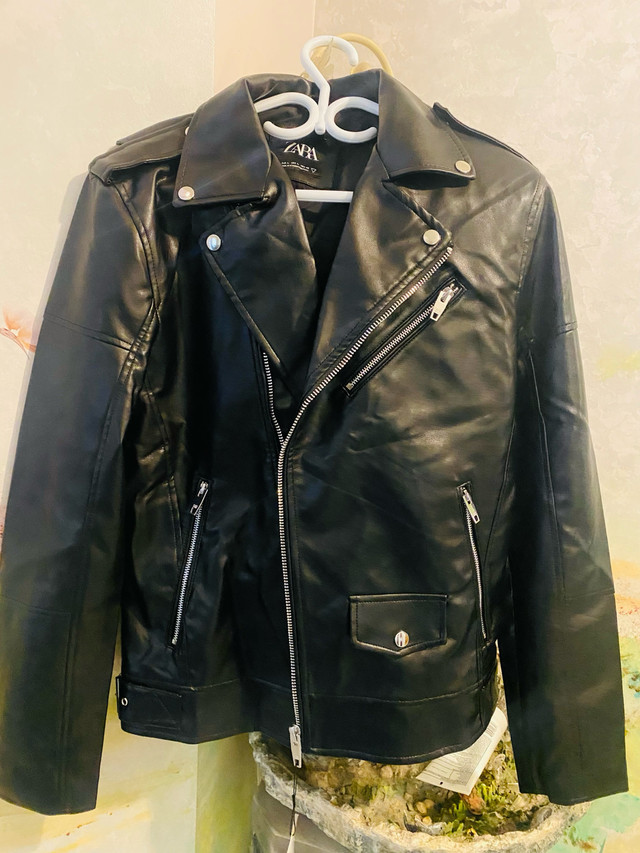 Biker Jacket Racer Bomber Aviator! Size L - photo 5