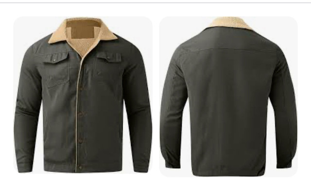 Cotton Cargo Jacket Casual! Size S