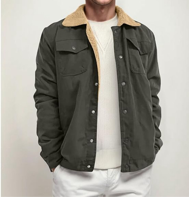 Cotton Cargo Jacket Casual! Size S - photo 2