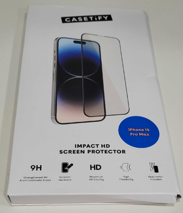 IMPACT HD SCREEN PROTECTOR FOR IPHONE 15 PRO MAX