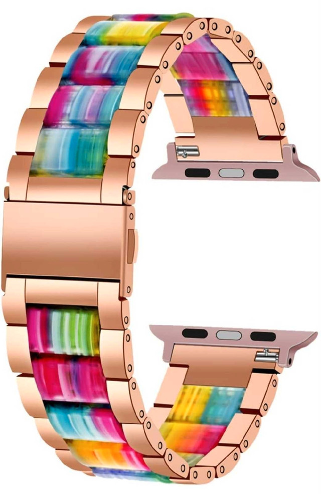 STAINLESS STEEL RAISIN WATCH BAND