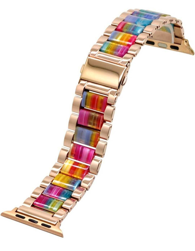 STAINLESS STEEL RAISIN WATCH BAND - photo 3