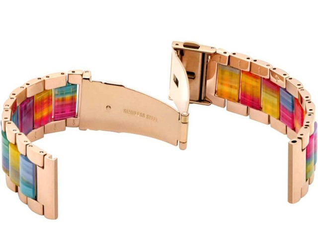 STAINLESS STEEL RAISIN WATCH BAND - photo 4