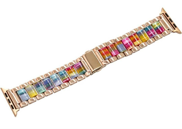 STAINLESS STEEL RAISIN WATCH BAND - photo 5