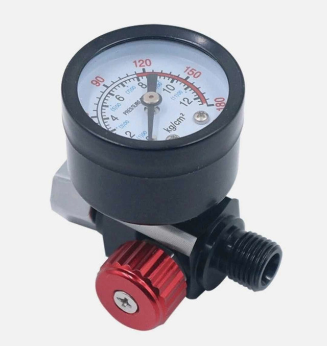 1/4” Air Compressor Regulator with Gauge 0 to 180PSI - photo 3