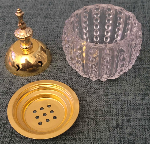 Arabian Incense Burner Bakhoor Metal Eid Traditional Mabkhara - photo 4
