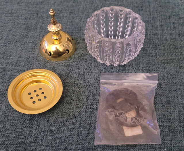 Arabian Incense Burner Bakhoor Metal Eid Traditional Mabkhara - photo 5