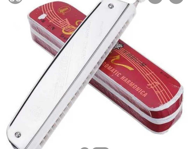 Tower Chromatic Harmonica - photo 2