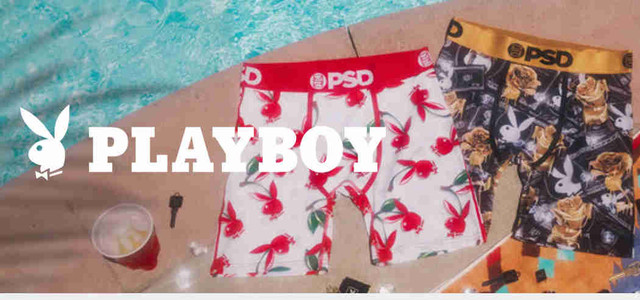 PSD: Playboy Boxers Size M