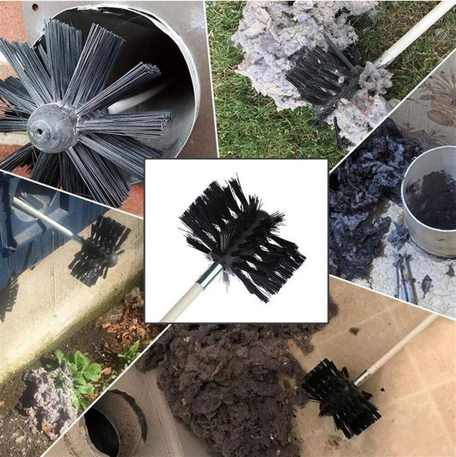 Chimney Cleaning Brush Sweep Kit - 15 RODS INCLUDED - photo 4