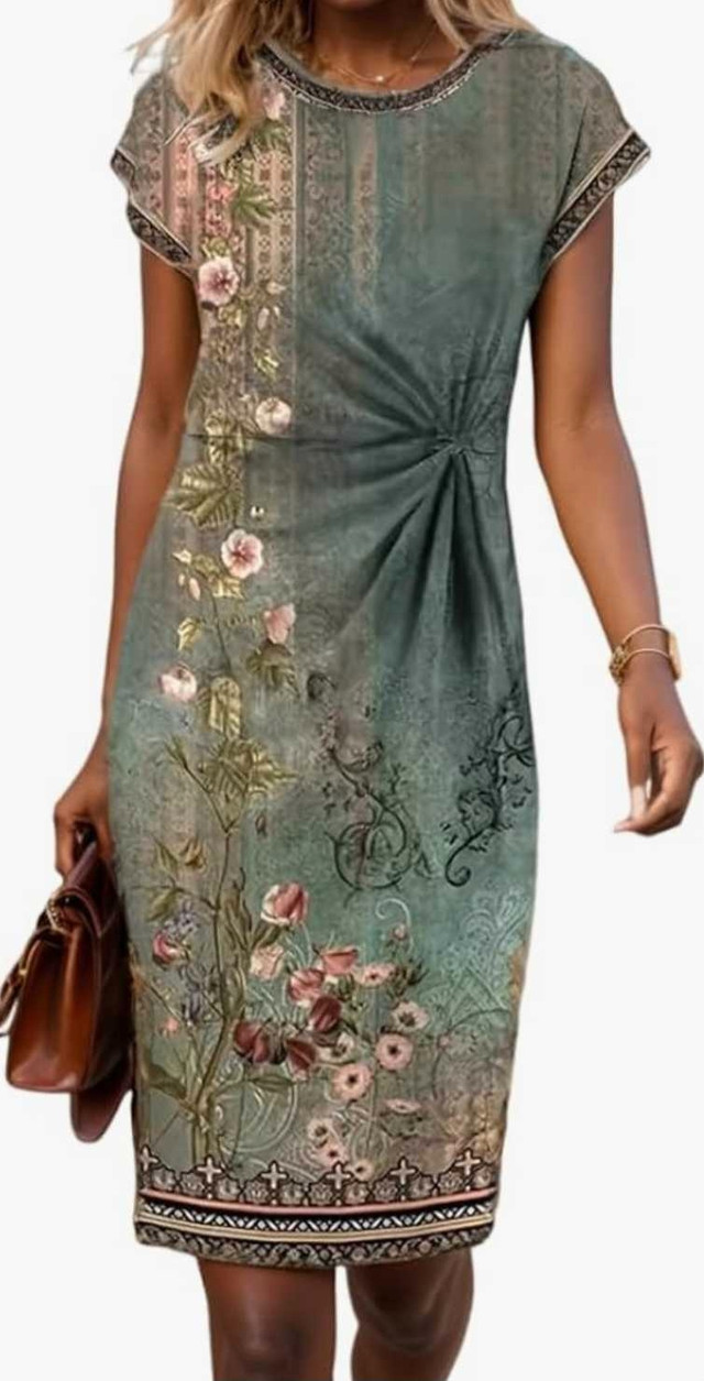 Women Beach Dress, Large - photo 5