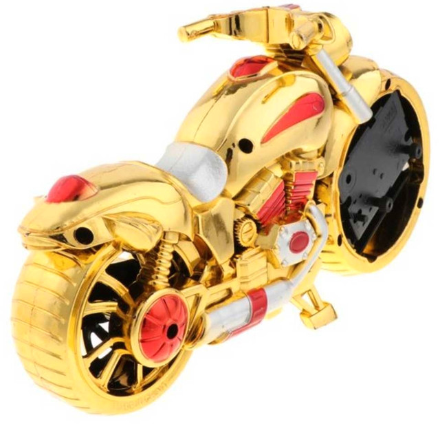 RETRO MOTORCYCLE CLOCK FIGURE - photo 5
