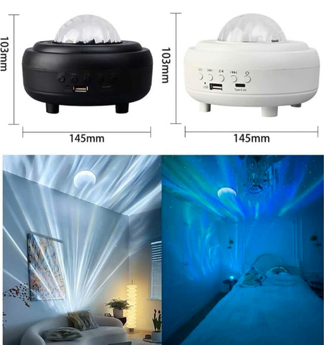 BLUETOOTH MUSIC NORTHERN LIGHTS MOON LIGHTS - photo 4