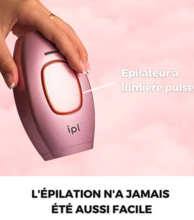 KOLIZA QUEBEC PULSED LIGHT HAIR REMOVER, PINK