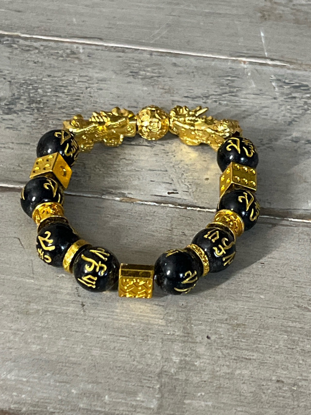 Feng Shui Black Obsidian Wealth Bracelet! - photo 2