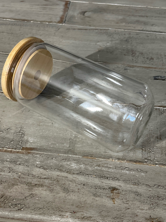 Glass Tumbler Bamboo Lid - photo 2