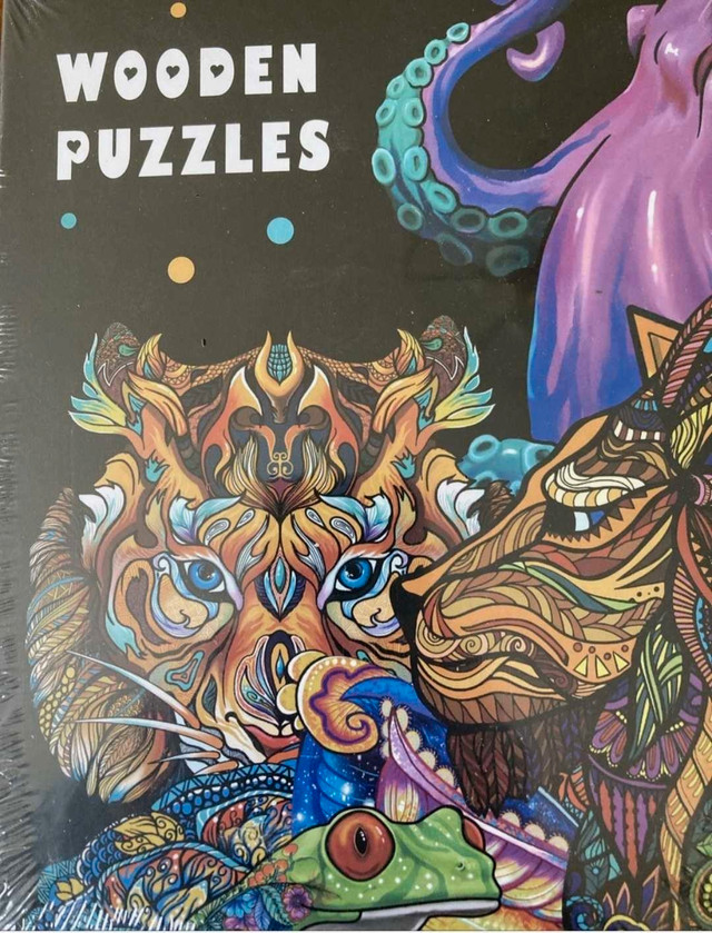 New Sealed 3D Wooden Puzzle “Cave Dragon” XL