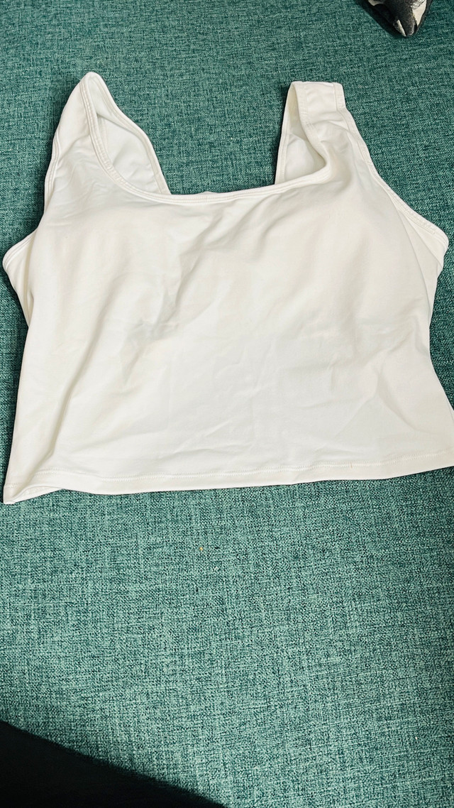 Halara White Tank Top - Large - photo 2