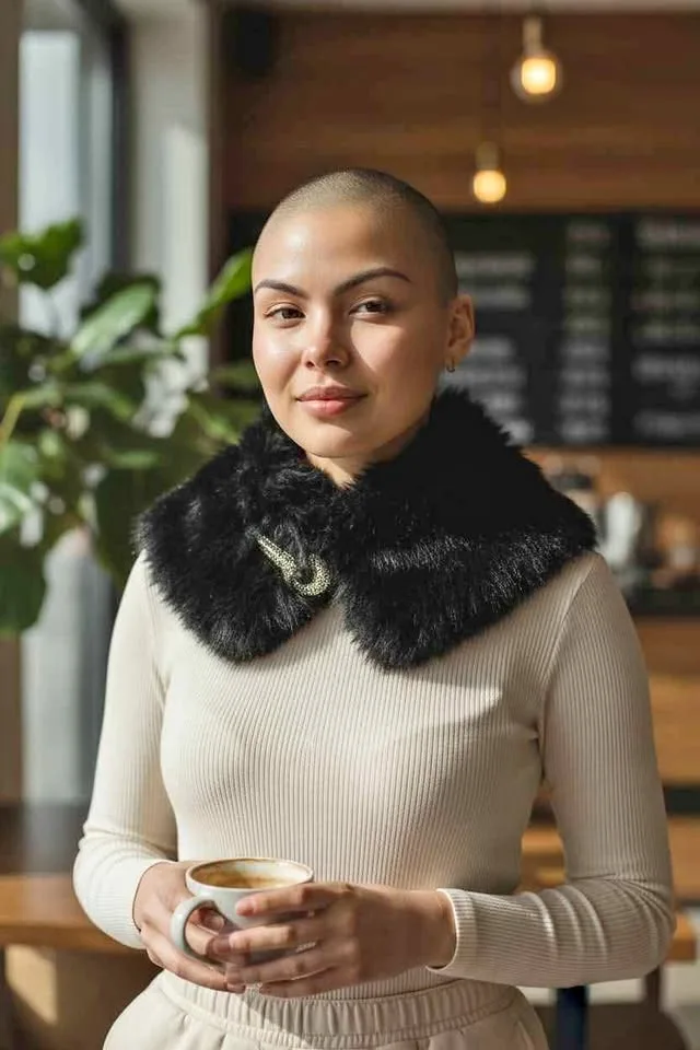 Faux Fur Collar/ scarf