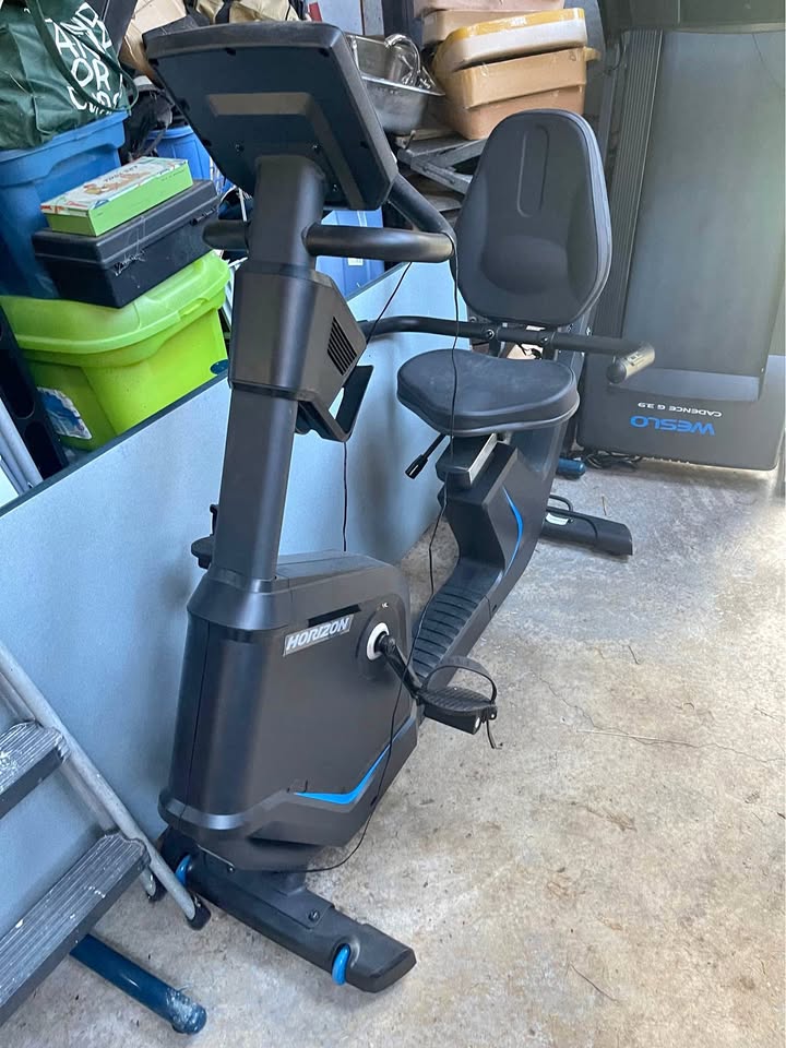 Horizon 5.0R recumbent exercise bike