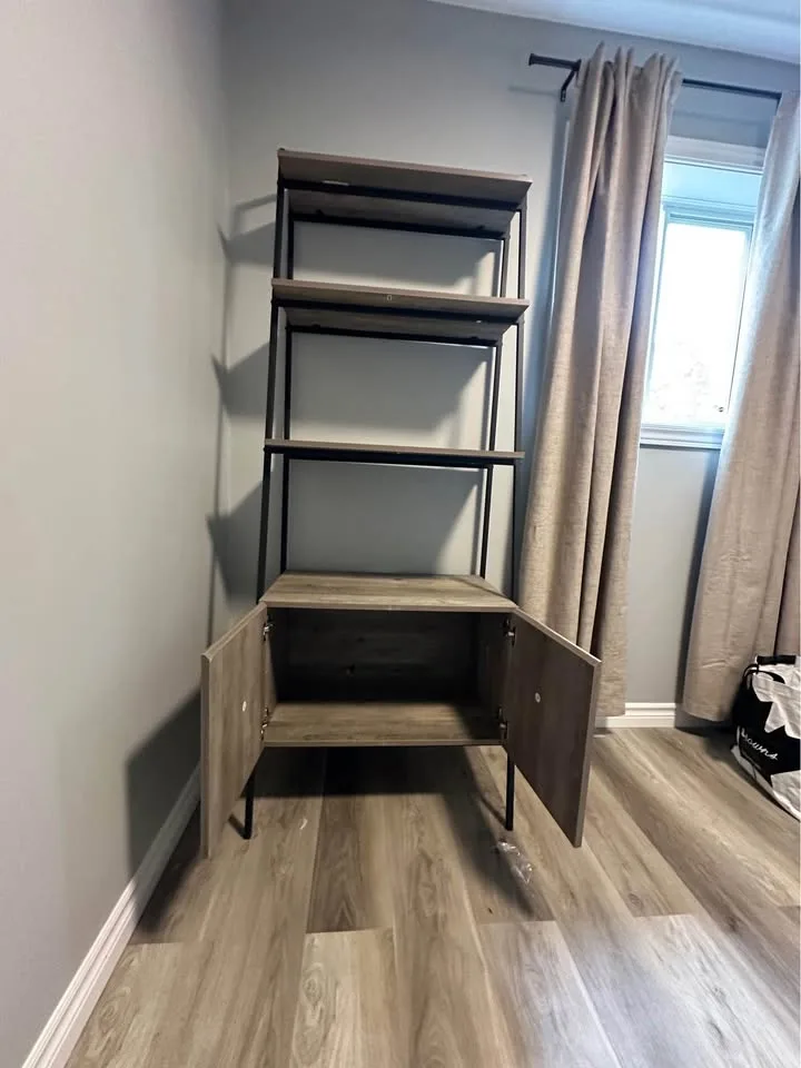 Ladder Shelf (grey wash) image indicator(3)