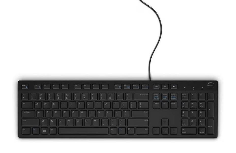 Dell Keyboard and Amazon Basics Mouse - photo 2